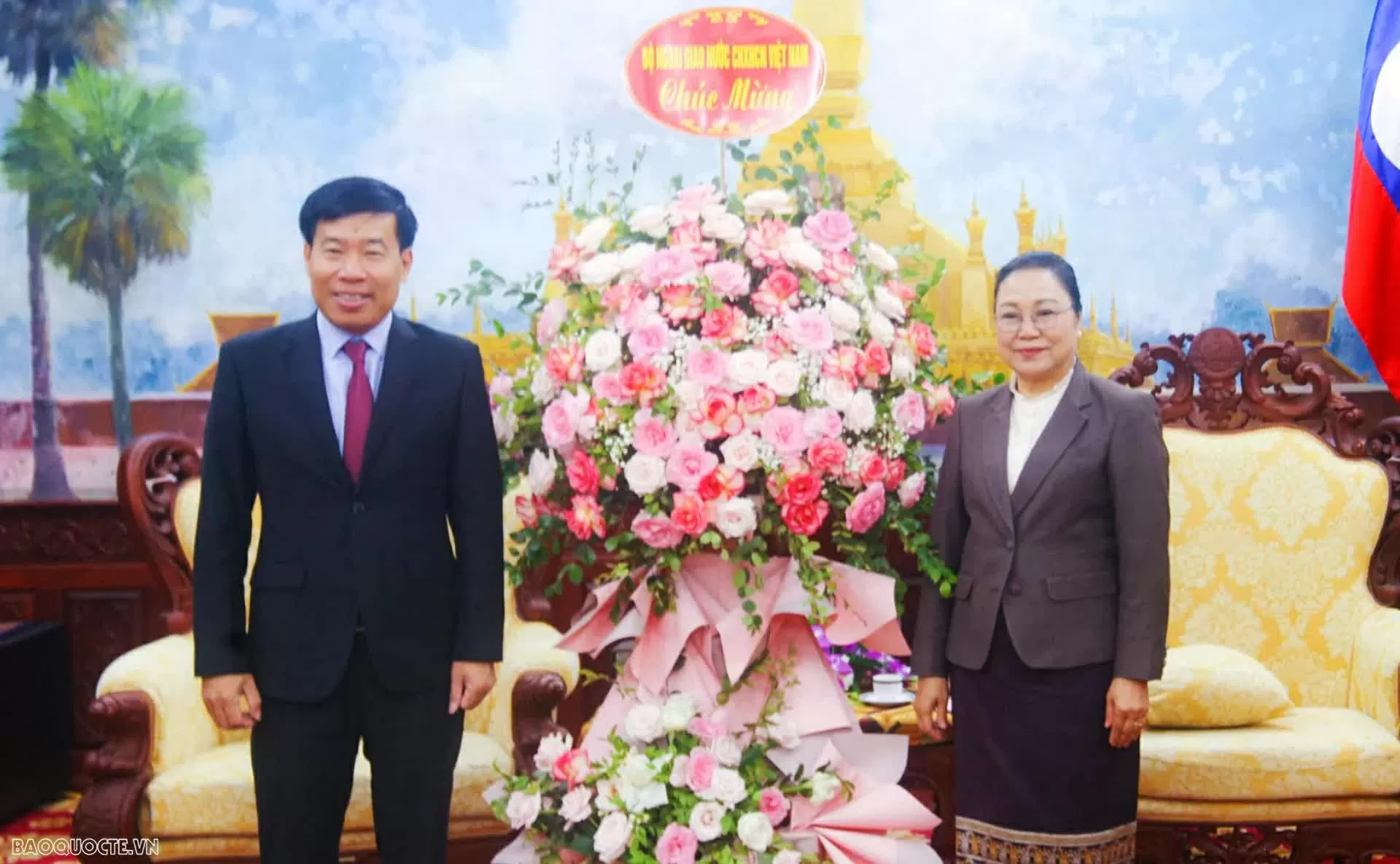 Ministry of Foreign Affairs congratulates the 70th anniversary of the founding of the Lao People's Revolutionary Party Ministry of Foreign Affairs congratulates the 70th anniversary of the founding of the Lao People's Revolutionary Party