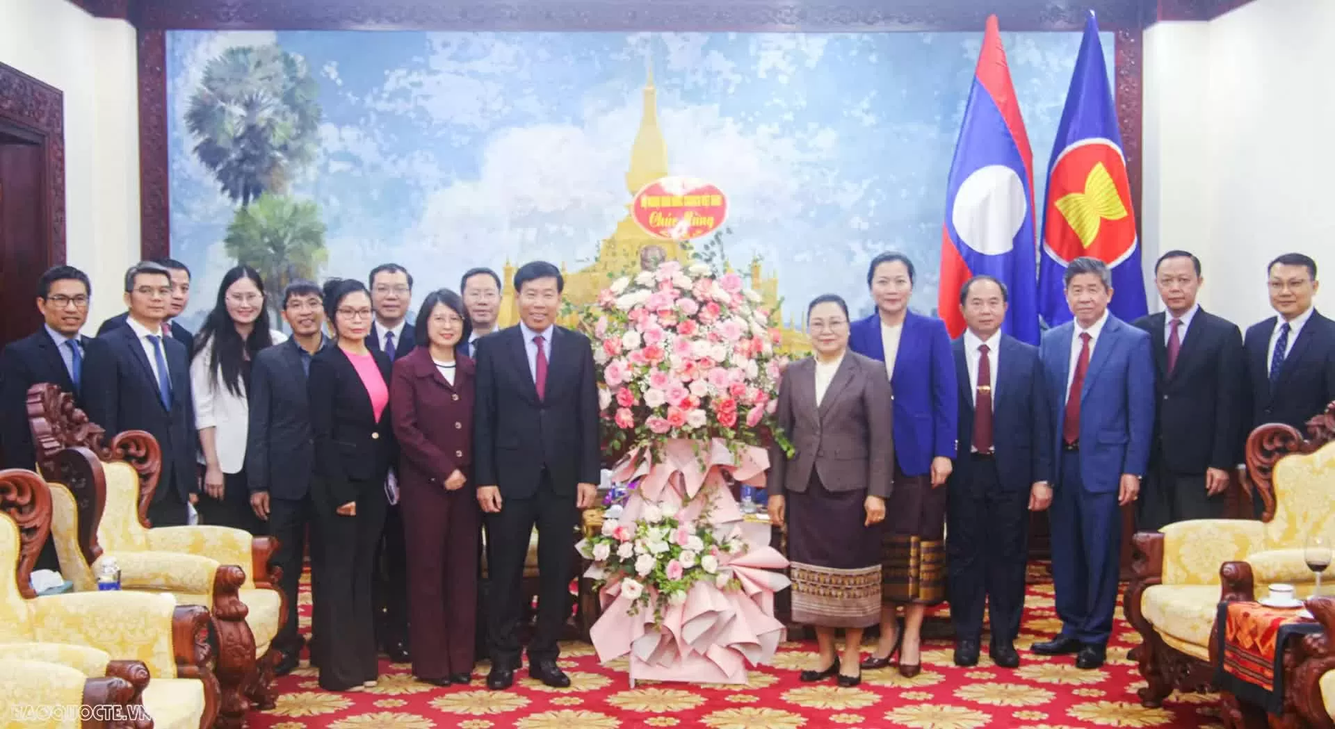 Ministry of Foreign Affairs congratulates the 70th anniversary of the founding of the Lao People's Revolutionary Party Ministry of Foreign Affairs congratulates the 70th anniversary of the founding of the Lao People's Revolutionary Party