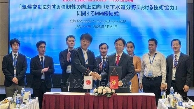 Can Tho, Fukuoka sign MoU to boost climate resilience