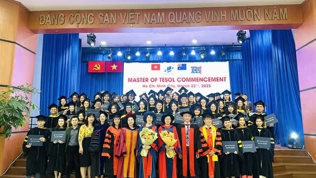 TESOL joint programme propels more Vietnamese students to Master's success