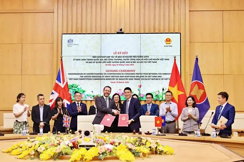 Vietnam, UK sign MoU on consumer protection Vietnam, UK sign MoU on consumer protection