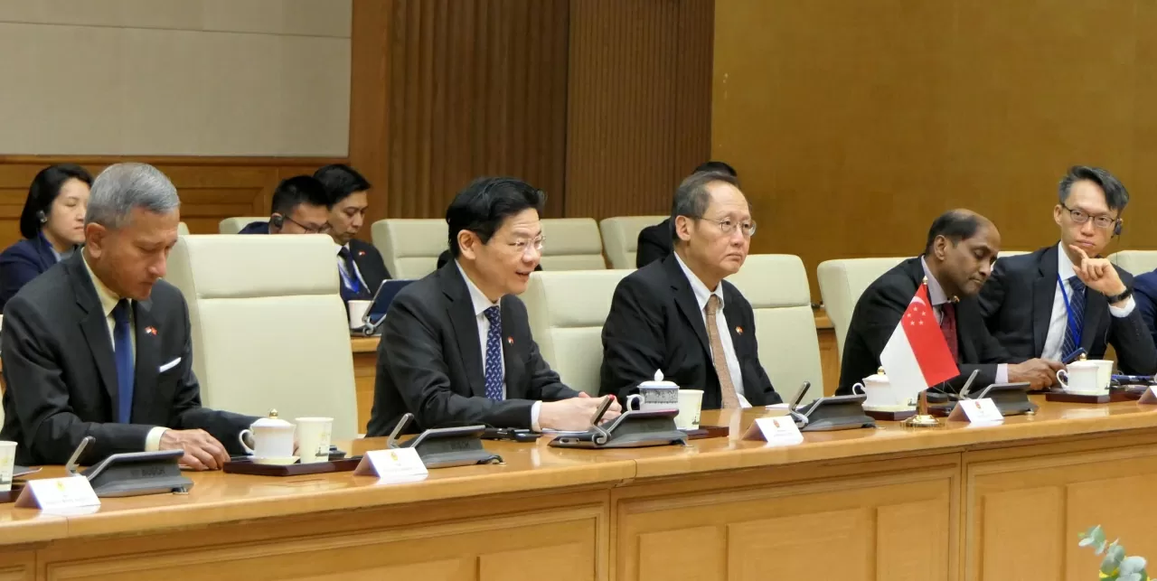 Vietnam, Singapore Prime Ministers holds talks in Hanoi Vietnam, Singapore Prime Ministers holds talks in Hanoi