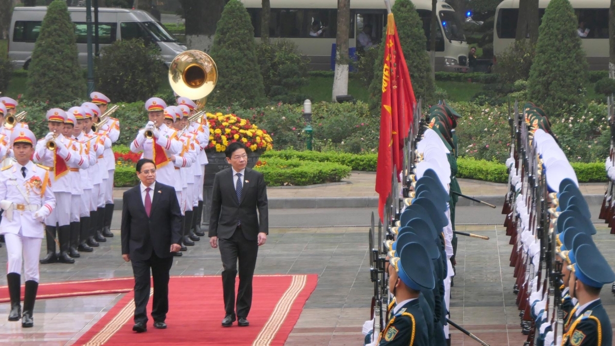 Singaporean Prime Minister Lawrence Wong concludes official visit to Vietnam