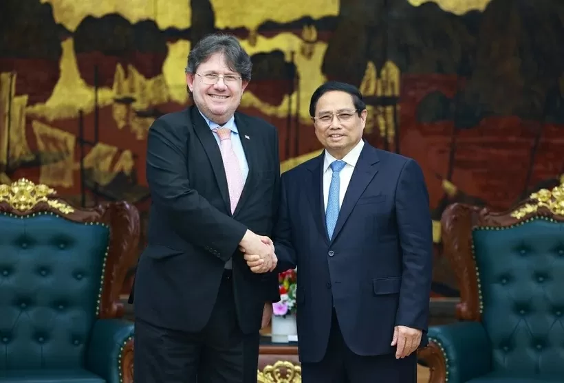 Prime Minister Pham Minh Chinh welcomes newly-appointed Austrian Ambassador to Vietnam