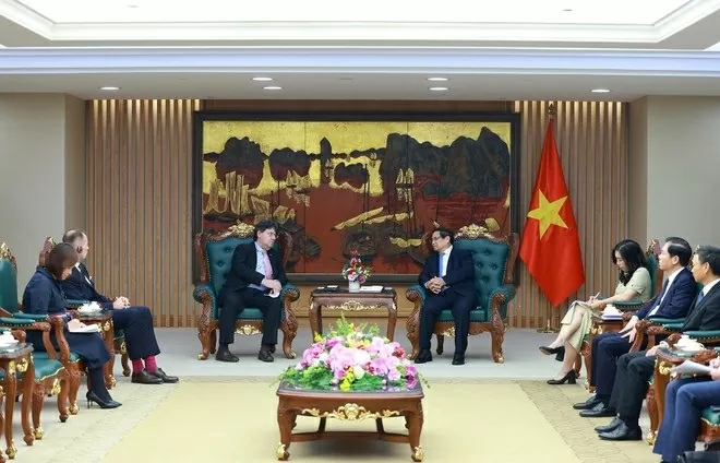 Prime Minister Pham Minh Chinh welcomes newly-appointed Austrian Ambassador to Vietnam