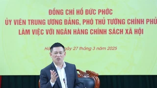 Deputy Prime Minister asks Vietnam Bank for Social Policies to diversify capital sources to serve poor people