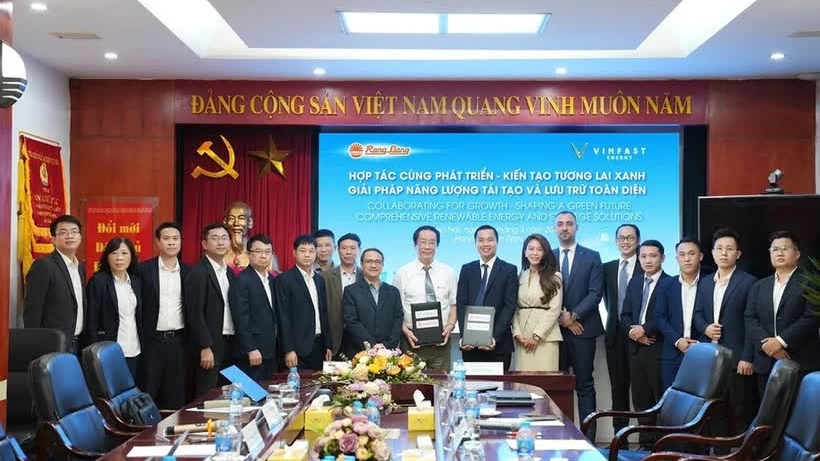 Rang Dong and VinFast Energy collaborate to develop advanced energy storage solutions
