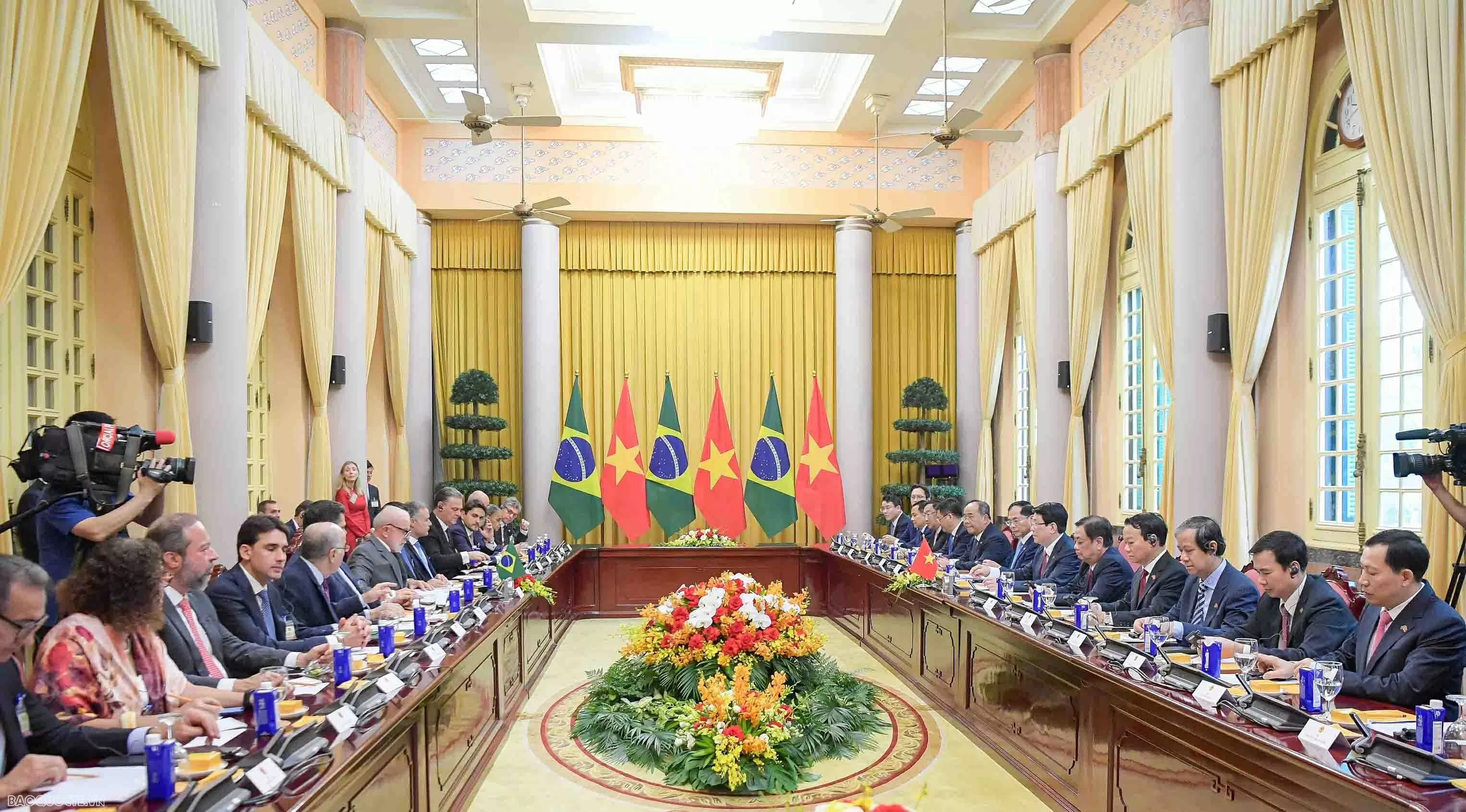 Vietnam, Brazil Presidenst hold talks to enhance strategic partnership Vietnam, Brazil Presidenst hold talks to enhance strategic partnership