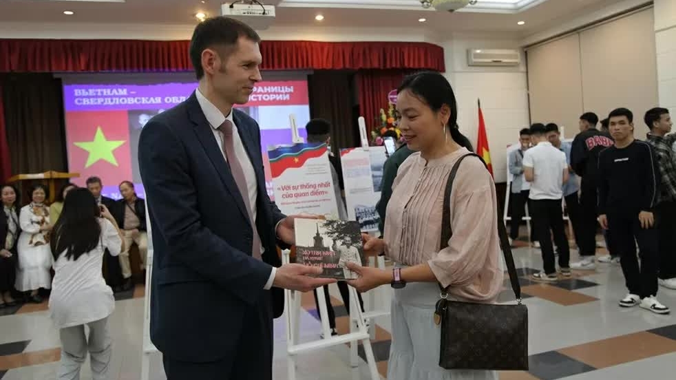 Exhibition 'Vietnam-Sverdlovsk Oblast: Pages of History": A gift from Russia to Vietnamese people