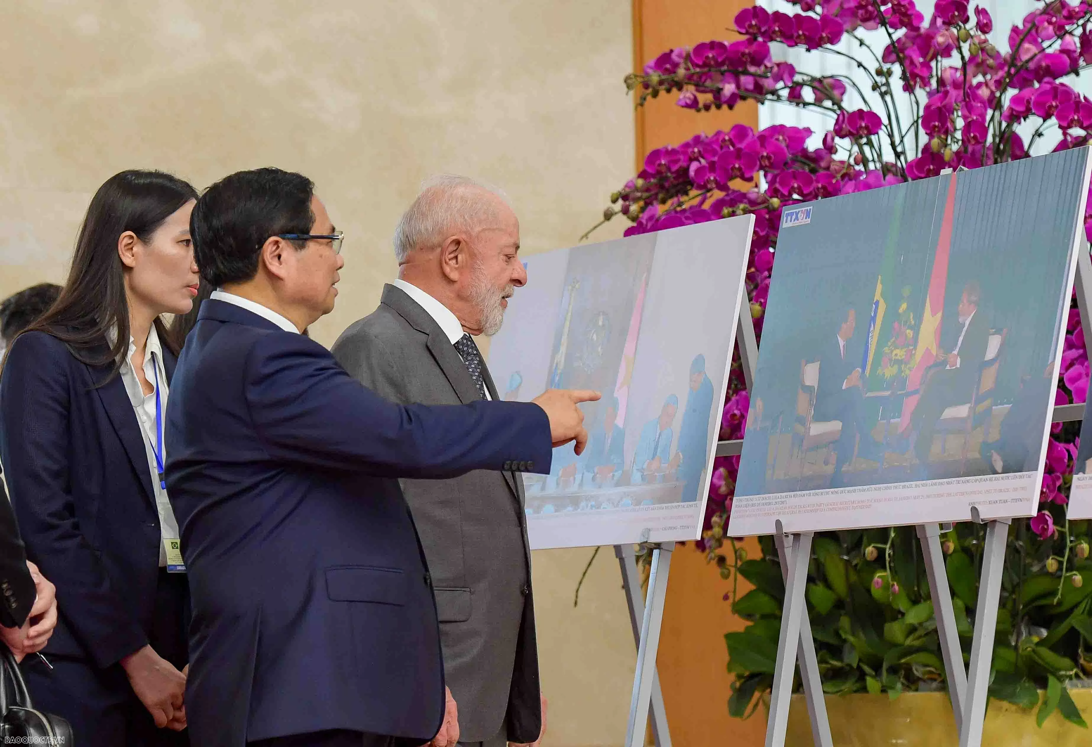 Prime Minister Pham Minh Chinh welcomes Brazilian President Luiz Inacio Lula da Silva