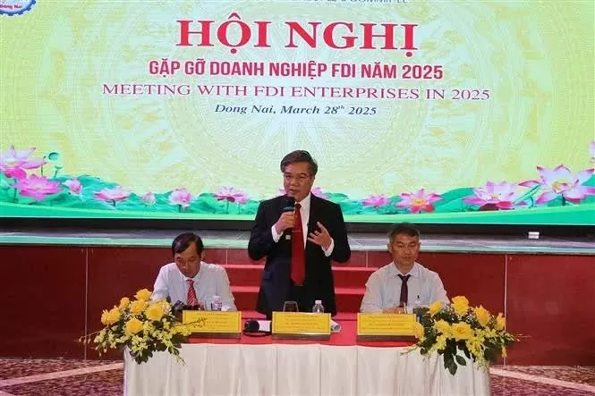 Dong Nai holds dialogue with FDI enterprises to ease difficulties Dong Nai holds dialogue with FDI enterprises to ease difficulties