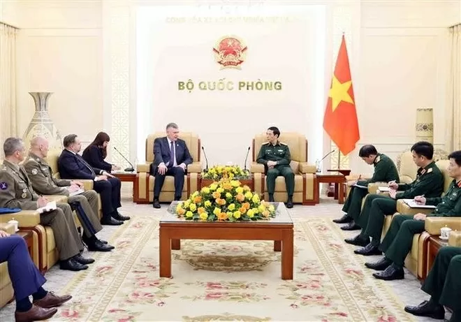 Defence Minister Phan Van Giang receives Polish military delegation Defence Minister Phan Van Giang receives Polish military delegation
