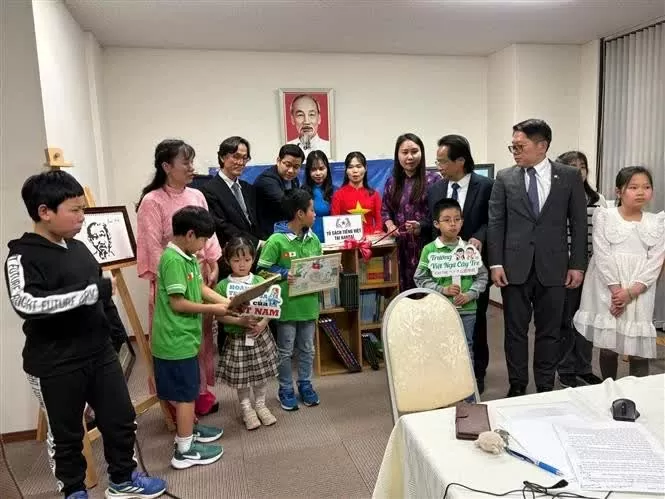 Painting contest launched for Vietnamese children in Japan Painting contest launched for Vietnamese children in Japan
