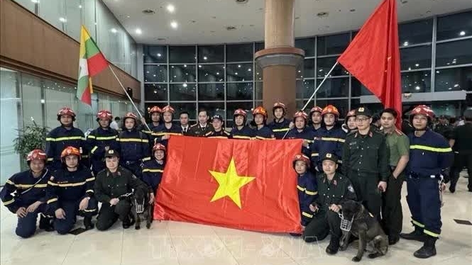 Vietnamese rescuers to operate in Mandalay, the most heavily devastated by earthquake in Myanmar