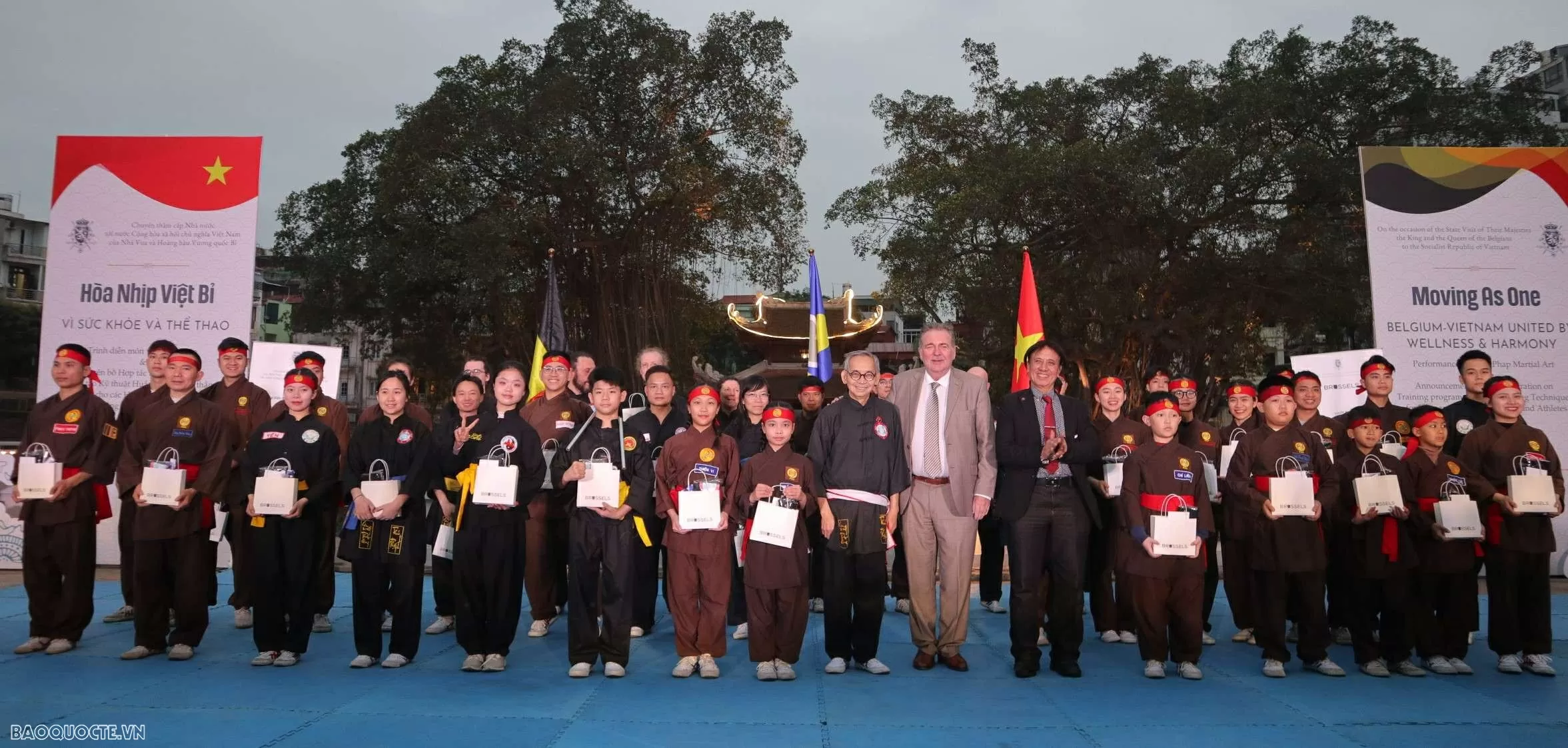 When Martial Arts connects Vietnam and Belgium cultures