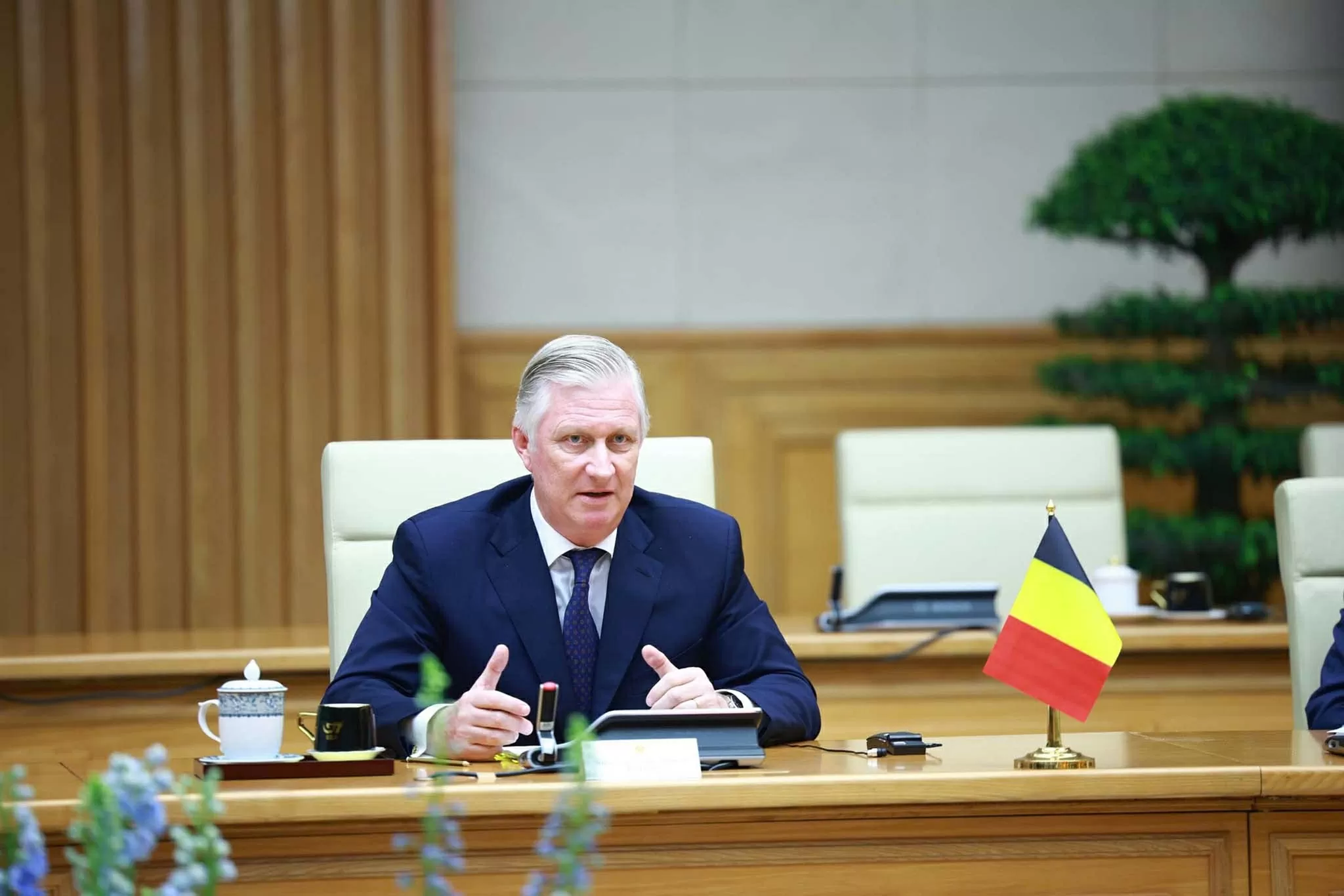 PM Pham Minh Chinh meets with King Philippe, hoping for deeper Vietnam-Belgium cooperation PM Pham Minh Chinh meets with King Philippe, hoping for deeper Vietnam-Belgium cooperation