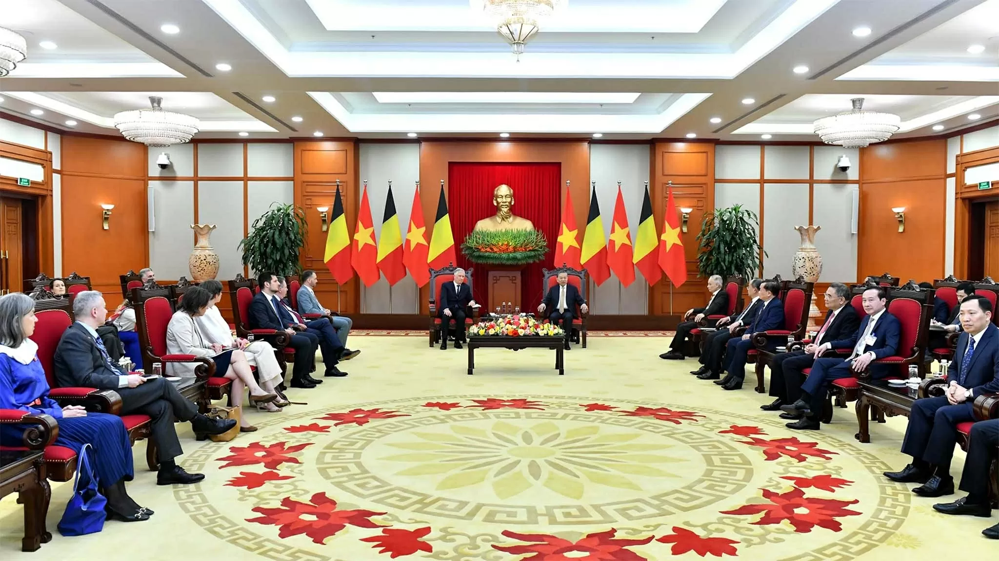 General Secretary To Lam welcomes Belgian King Philippe’s visit to create new momentum for strengthening ties General Secretary To Lam welcomes Belgian King Philippe’s visit to create new momentum for strengthening ties