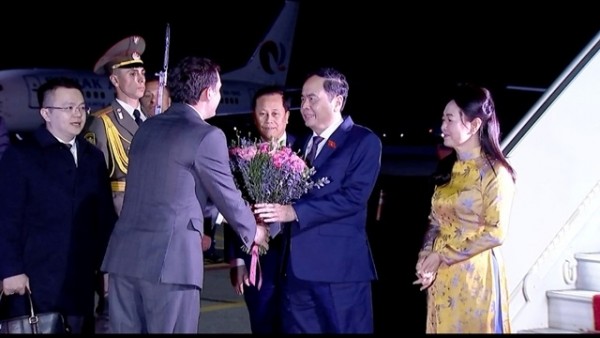 NA Chairman Tran Thanh Man arrived in Yerevan, beginning official visit to Armenia
