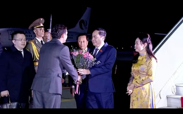 NA Chairman Tran Thanh Man arrived in Yerevan, beginning official visit to Armenia NA Chairman Tran Thanh Man arrived in Yerevan, beginning official visit to Armenia