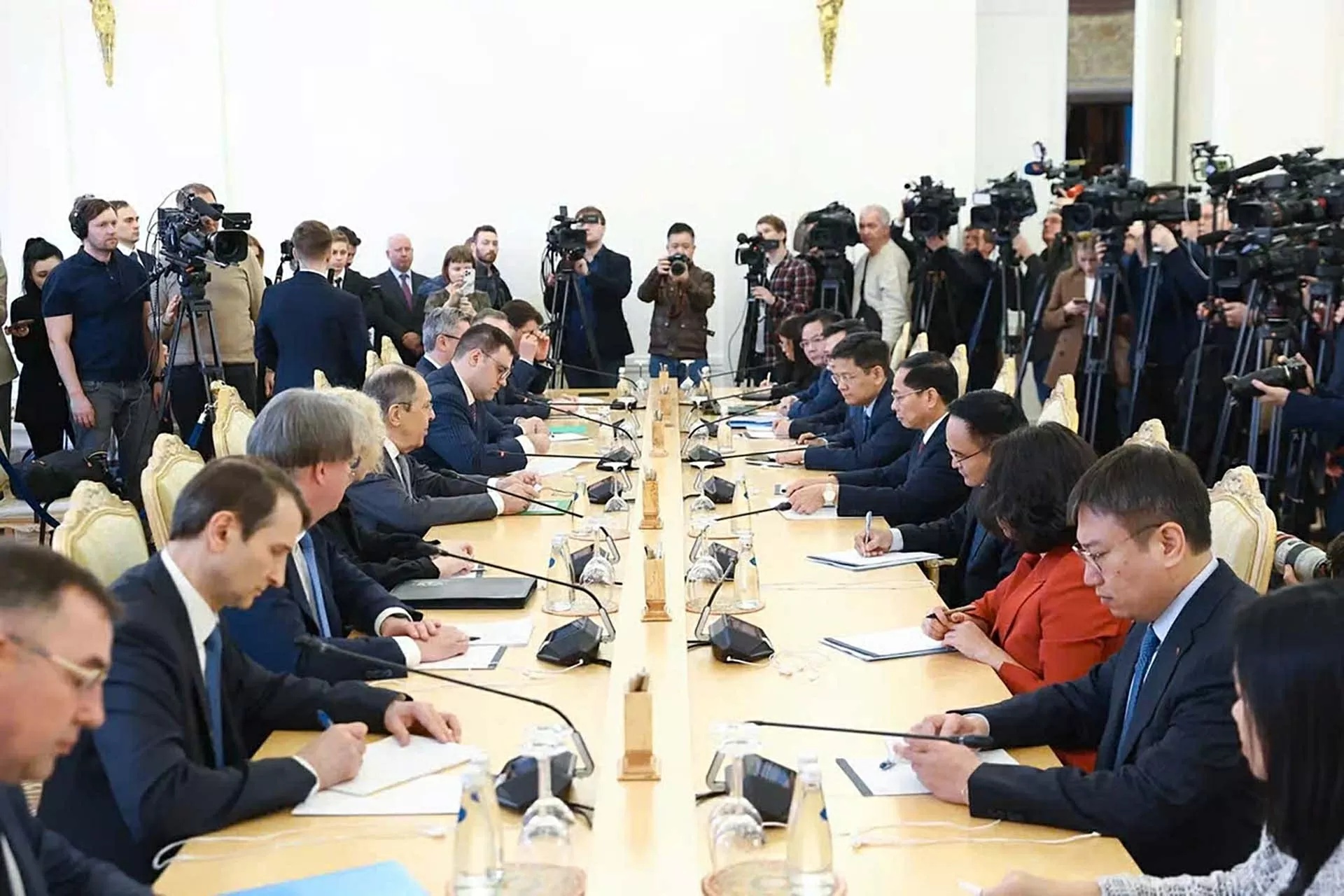 Vietnam, Russia Foreign Ministers holds talks in Moscow Vietnam, Russia Foreign Ministers holds talks in Moscow