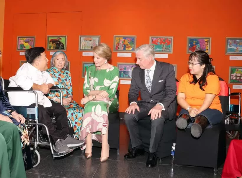 Belgian King, Queen visit HCM City