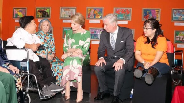 King Philippe and Queen Mathilde of Belgium visit Ho Chi Minh City
