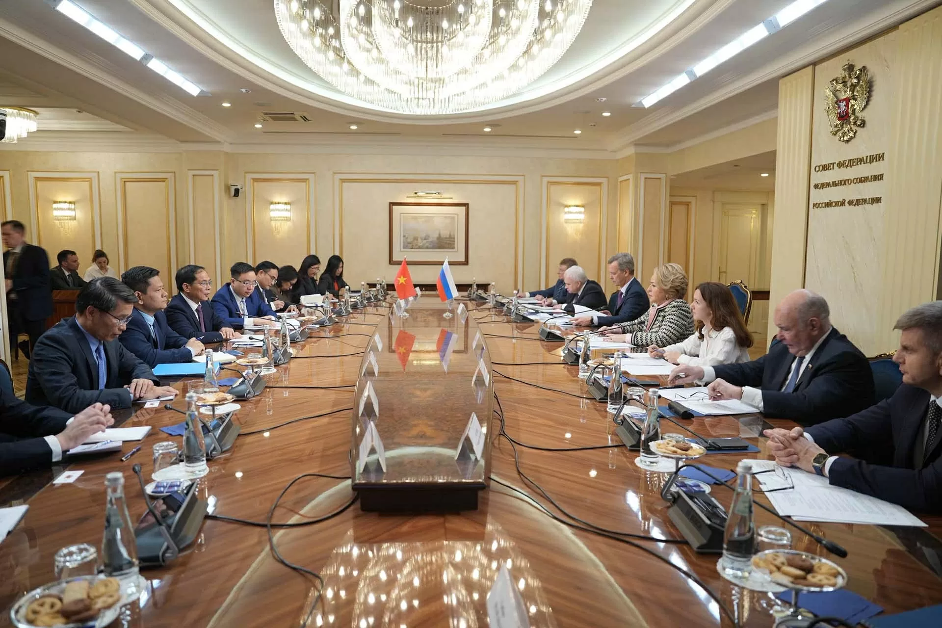 Deputy Prime Minister, Foreign Minister Bui Thanh Son meets with Russian leaders in Moscow Deputy Prime Minister, Foreign Minister Bui Thanh Son meets with Russian leaders in Moscow
