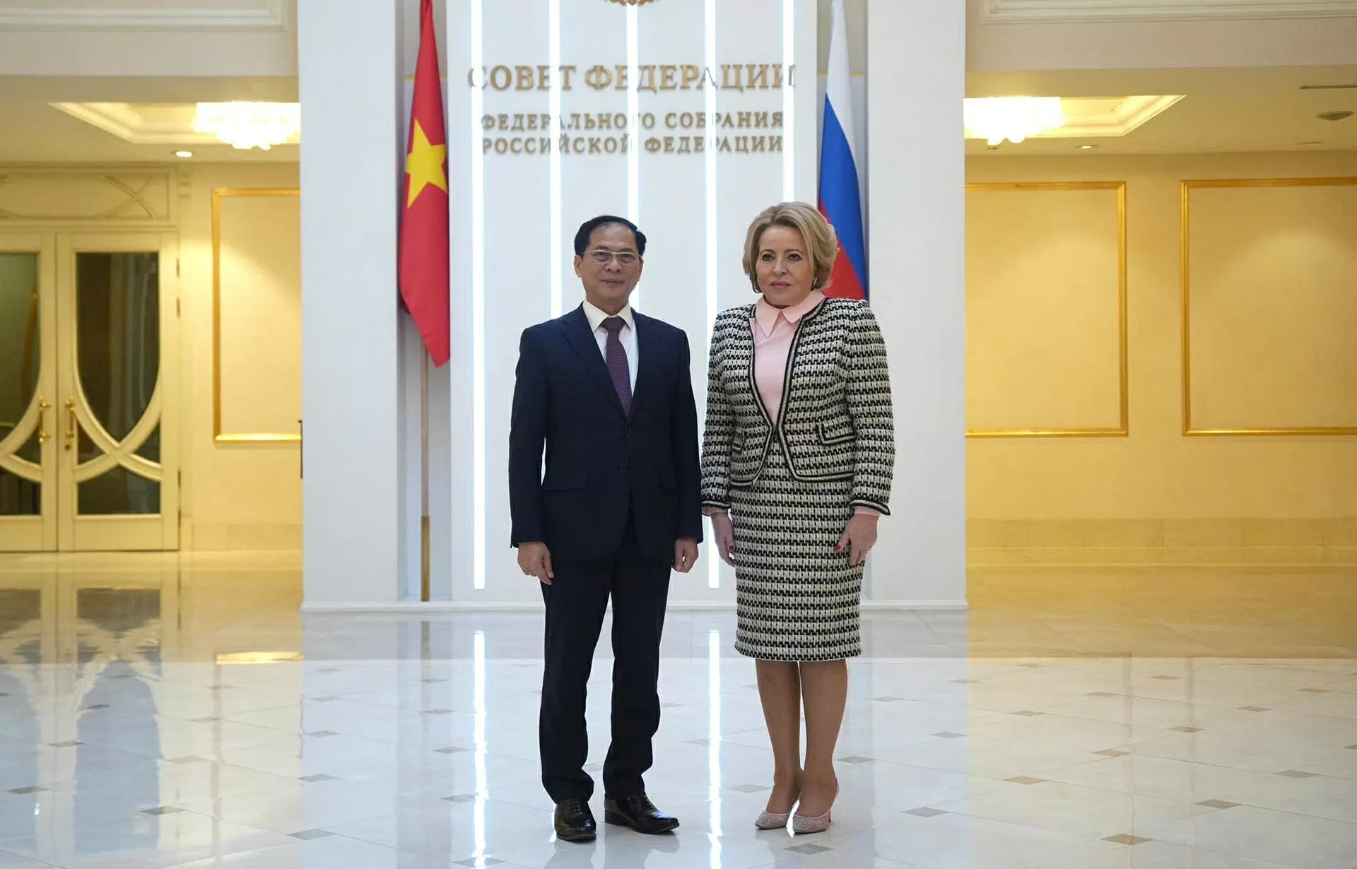 Deputy Prime Minister, Foreign Minister Bui Thanh Son meets with Russian leaders in Moscow Deputy Prime Minister, Foreign Minister Bui Thanh Son meets with Russian leaders in Moscow