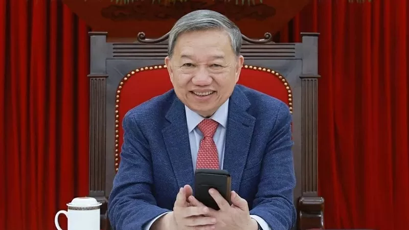 Vietnamese Party chief To Lam holds phone talks with US President Donald Trump