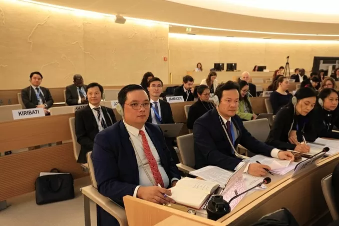 Vietnam makes substantive contributions to United Nations Human Rights Council Vietnam makes substantive contributions to United Nations Human Rights Council