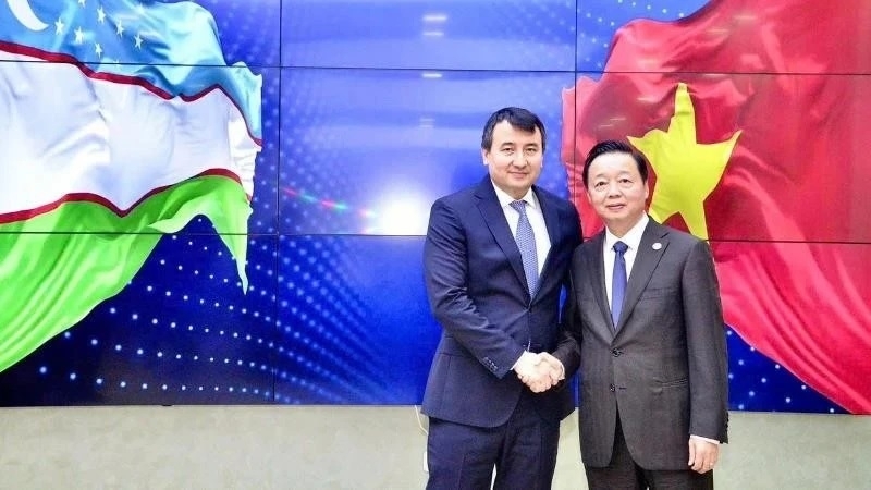 Deputy PM Tran Hong Ha held talks with Uzbekistan counterpart, calling to deepen ties