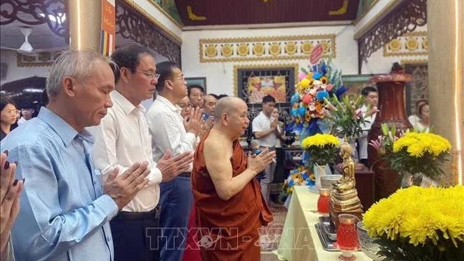 Traditional festivals of Laos, Thailand, Cambodia, Myanmar solemnly celebrated in HCM City