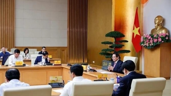 PM Pham Minh Chinh chairs a meeting to seek US tariff postponement to serve negotiations