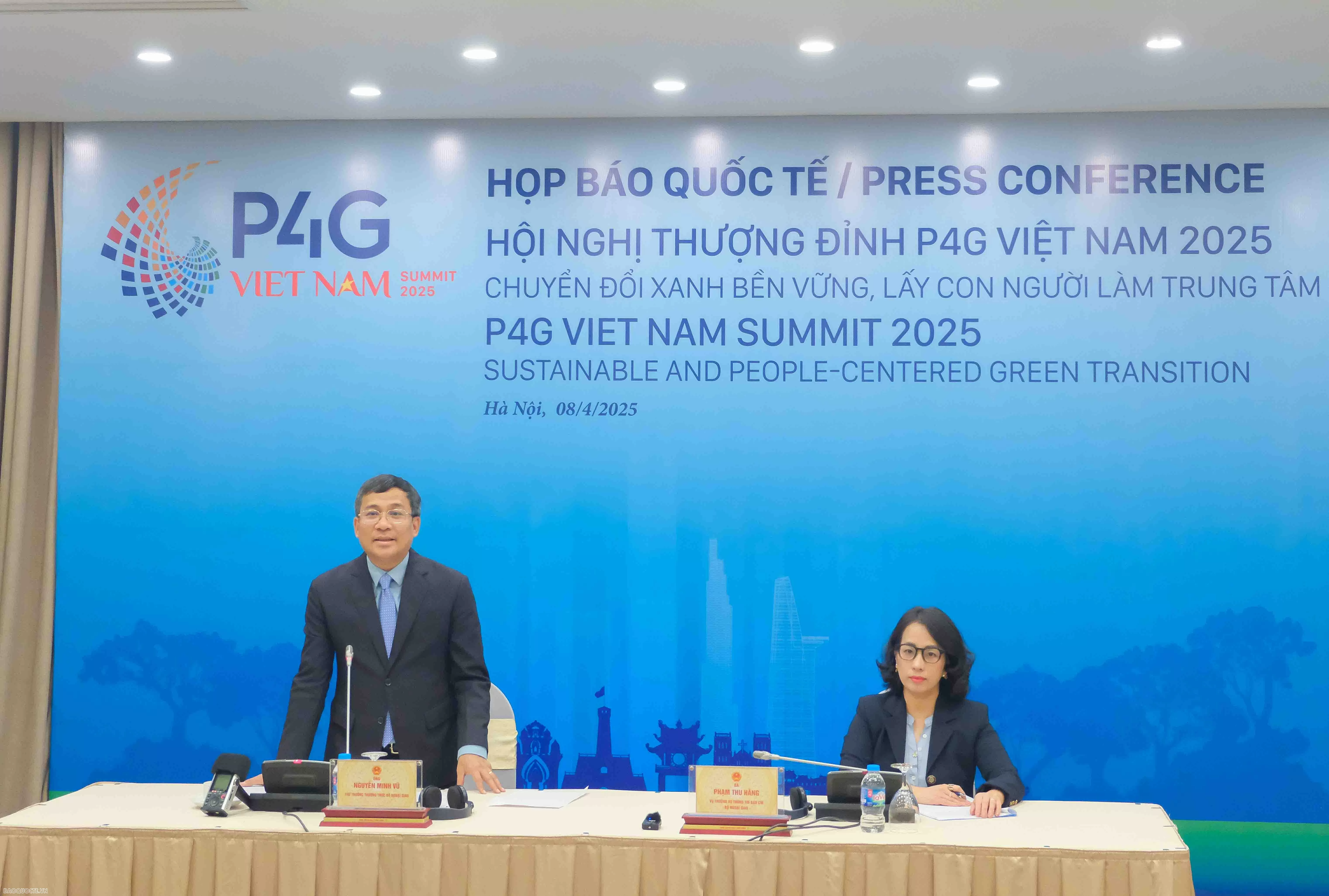 Press Conference on P4G Summit 2025: Affirming Vietnam’s Commitment to the Green Transition