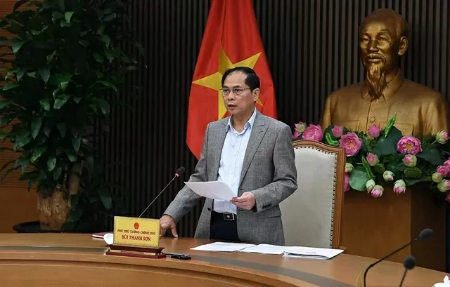 Deputy PM Bui Thanh Son urges diplomatic measures conducive to US trade policy adjustments Deputy PM Bui Thanh Son urges diplomatic measures conducive to US trade policy adjustments