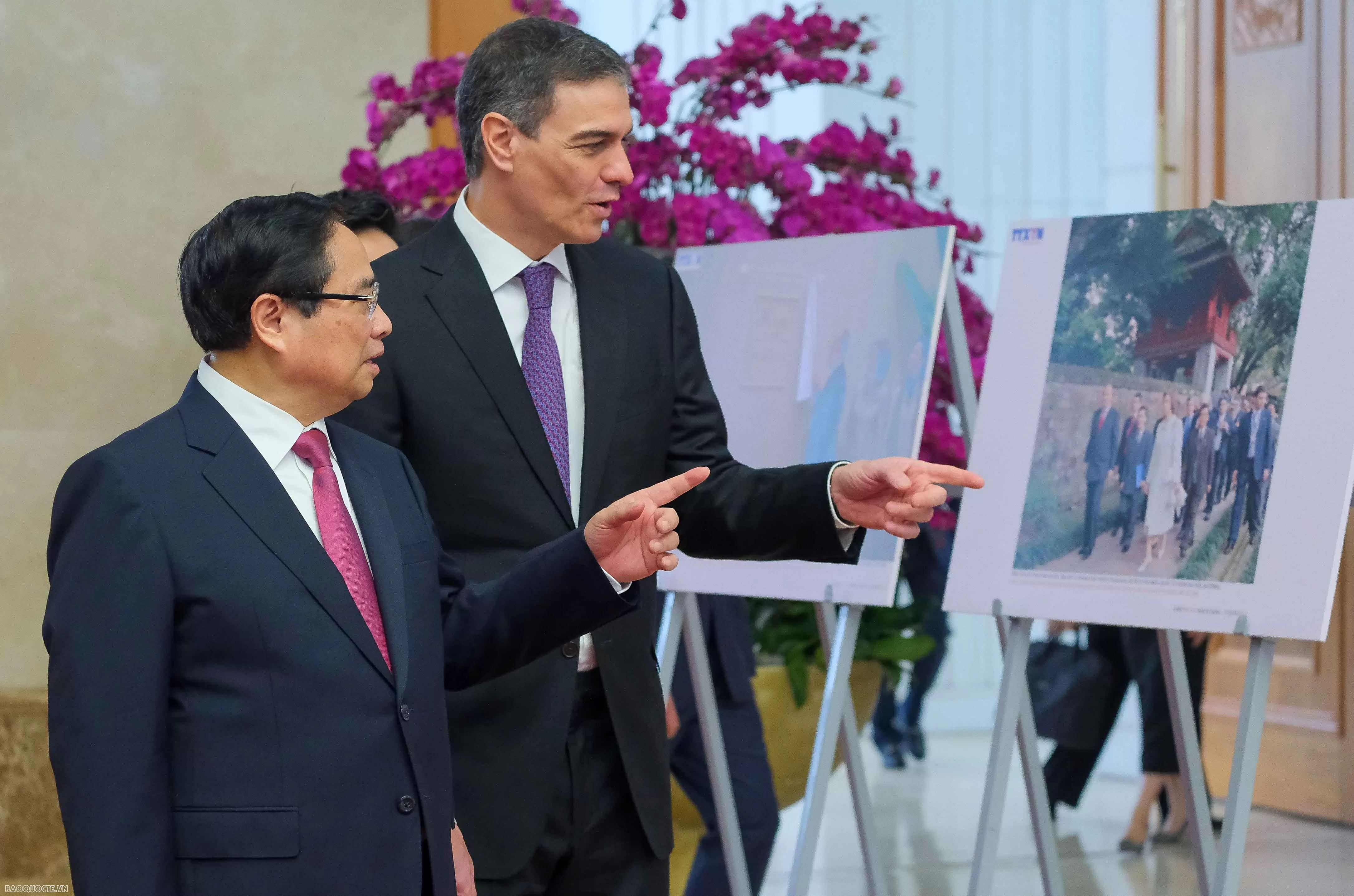 Welcome ceremony held for Spanish Prime Minister in Hanoi Welcome ceremony held for Spanish Prime Minister in Hanoi