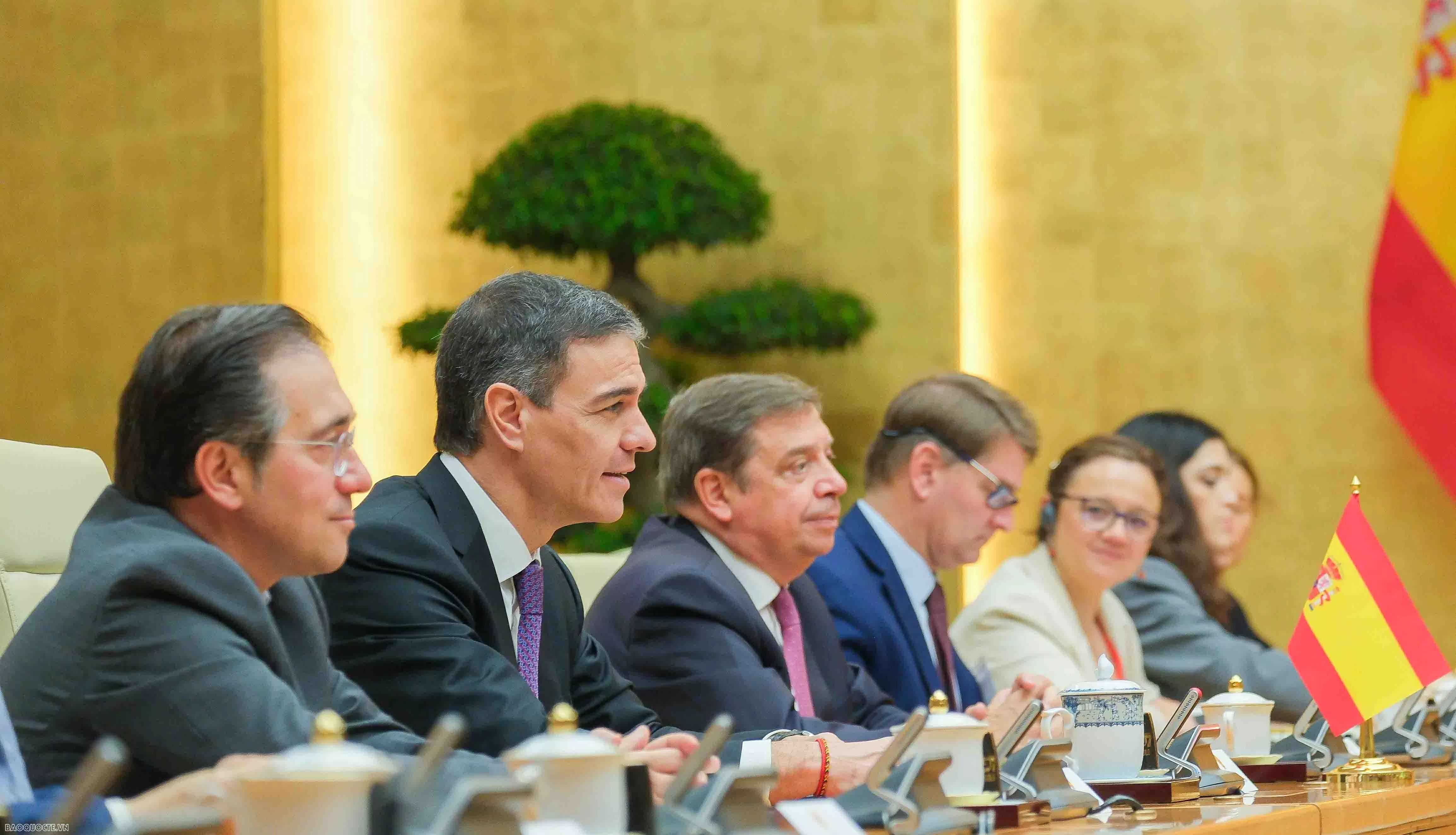 Vietnam, Spain Prime Ministers hold talks to promote comprehensive cooperation Vietnam, Spain Prime Ministers hold talks to promote comprehensive cooperation