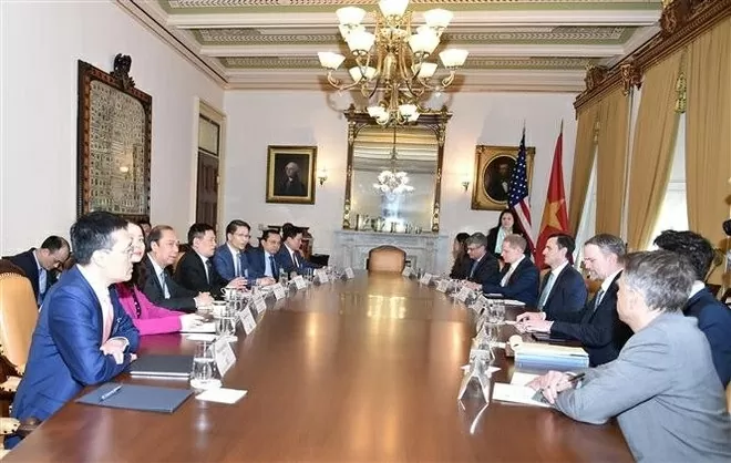 Vietnam, US officials to negotiate reciprocal trade agreement in Washington D.C. Vietnam, US officials to negotiate reciprocal trade agreement in Washington D.C.