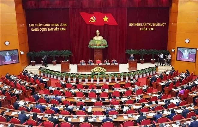 11th plenum of the 13th Party Central Committee opened in Hanoi