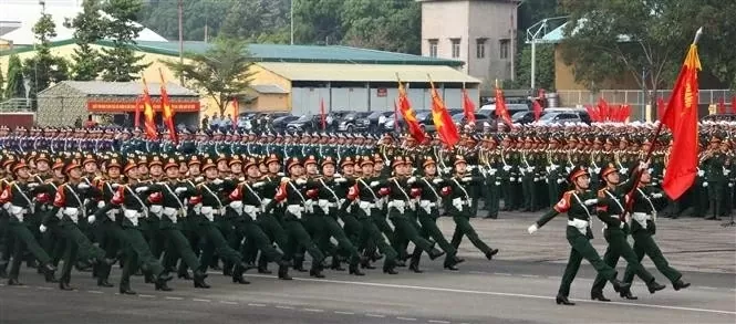 Over 10,000 people take part in full-scale rehearsal in Bien Hoa ahead of upcoming national reunification celebration Over 10,000 people take part in full-scale rehearsal in Bien Hoa ahead of upcoming national reunification celebration