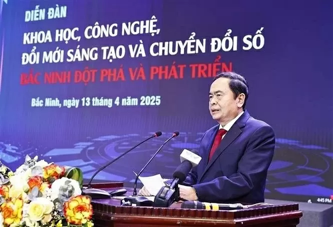Bac Ninh advised to prioritise investments in developing digital infrastructure: NA Chairman Tran Thanh Man