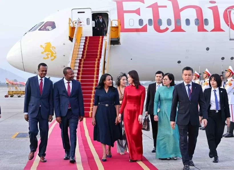 Ethiopian Prime Minister Abiy Ahmed Ali begins official visit to Vietnam
