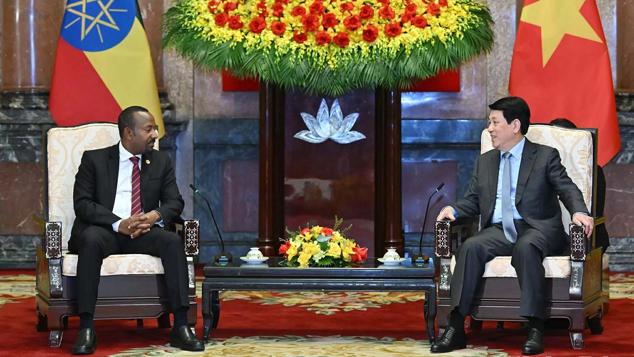 President Luong Cuong welcomed Ethiopian Prime Minister Abiy Ahmed Ali President Luong Cuong welcomed Ethiopian Prime Minister Abiy Ahmed Ali