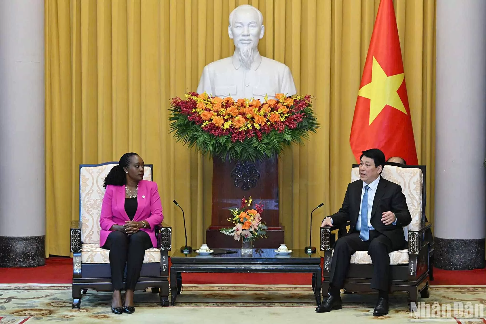 4th P4G Summit: President Luong Cuong receives Kenya official to deepen friendship, multifaceted cooperation 4th P4G Summit: President Luong Cuong receives Kenya official to deepen friendship, multifaceted cooperation