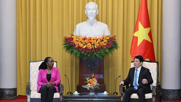 4th P4G Summit: President Luong Cuong receives Kenya official to deepen friendship, multifaceted cooperation