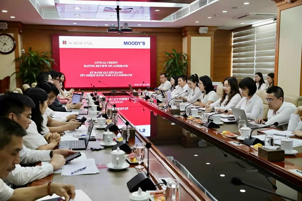 Working session between Agribank and Moody's Ratings Working session between Agribank and Moody's Ratings