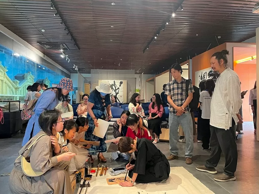 Workshop promotes Vietnam-Japan cultural exchange. (Photo: BTC) Workshop promotes Vietnam-Japan cultural exchange. (Photo: BTC)