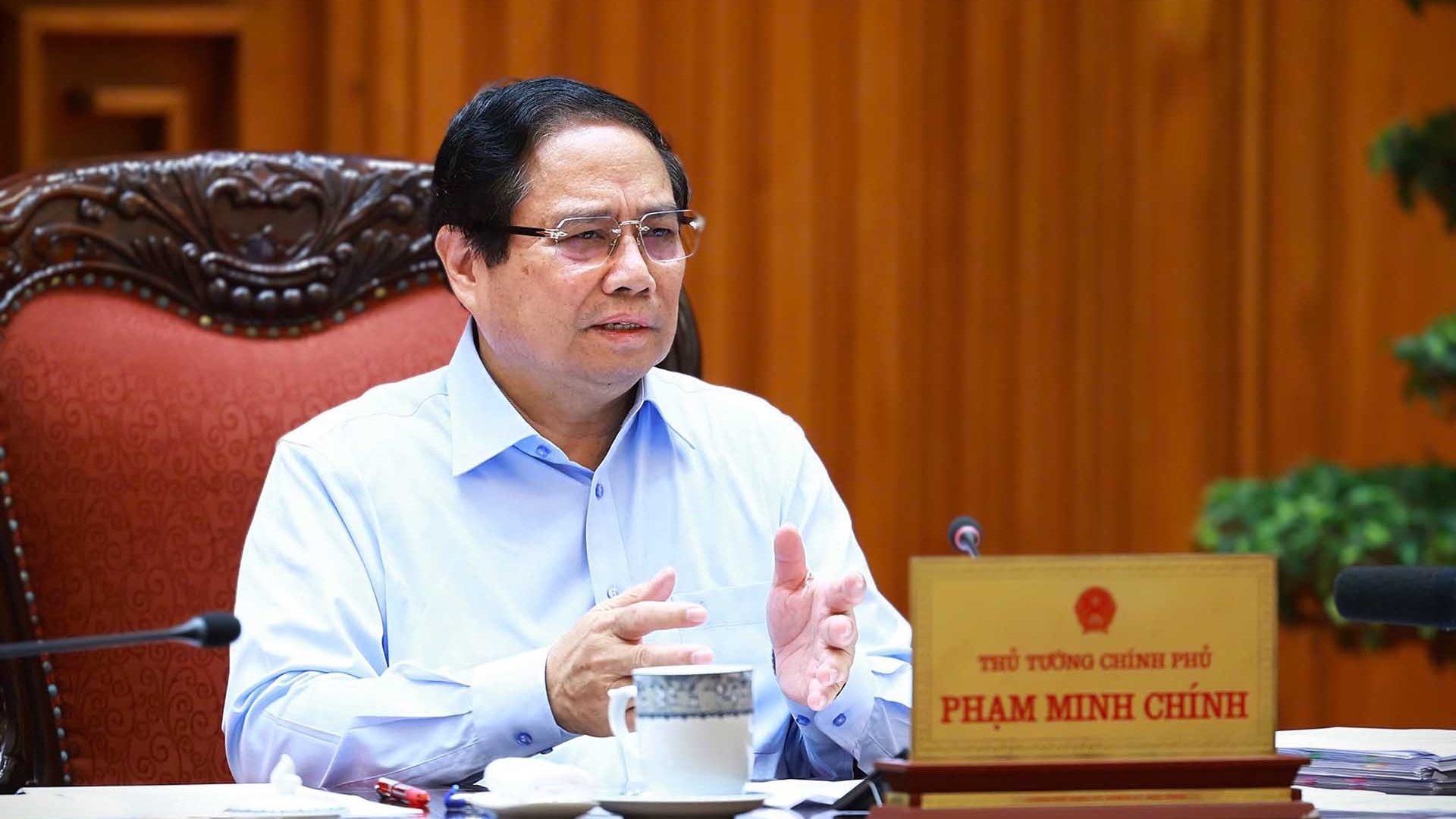 Prime Minister Pham Minh Chinh chairs meeting to promote fair, sustainable trade relations with US