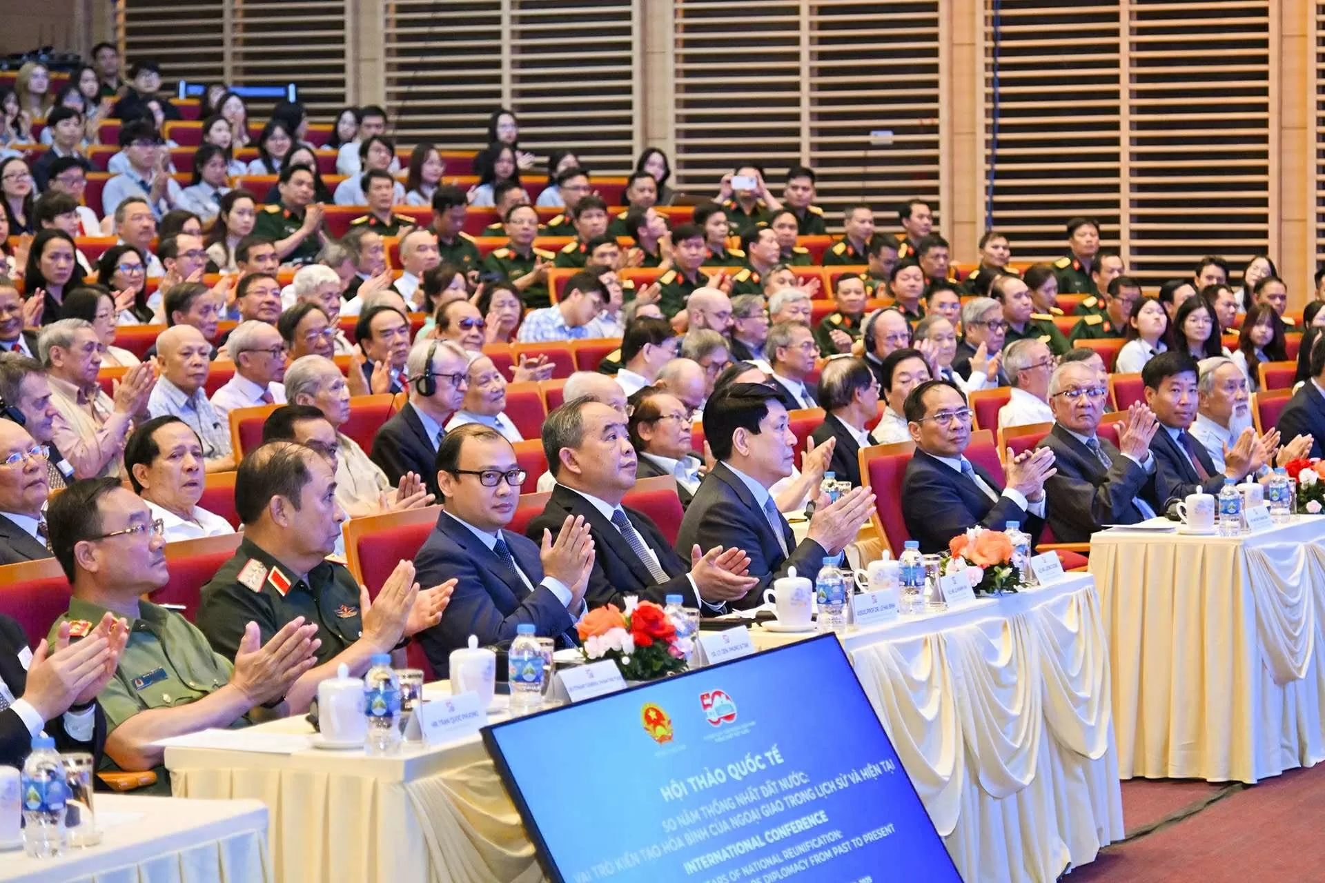 President Luong Cuong highlights diplomacy’s role in peacebuilding on the 50th anniversary of National Liberation and Reunification