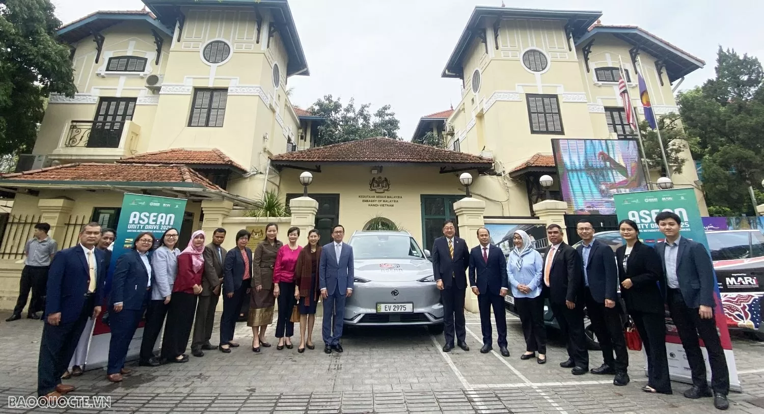 ASEAN Unity Drive 2025 sẽ bắt đầu tuyến phía Bắc trên hành trình xuyên biên giới của mình từ Hà Nội, đi qua Lào, Campuchia, Thái Lan và kết thúc tại Malaysia. (Ảnh: Ngọc Anh)